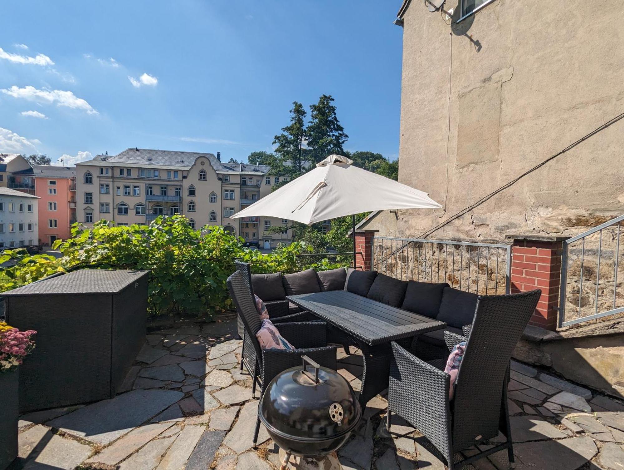 Hw3 - Urlaubsmagie - Helle, Grosse Wohnung Mit Pool 赛博尼茨 外观 照片