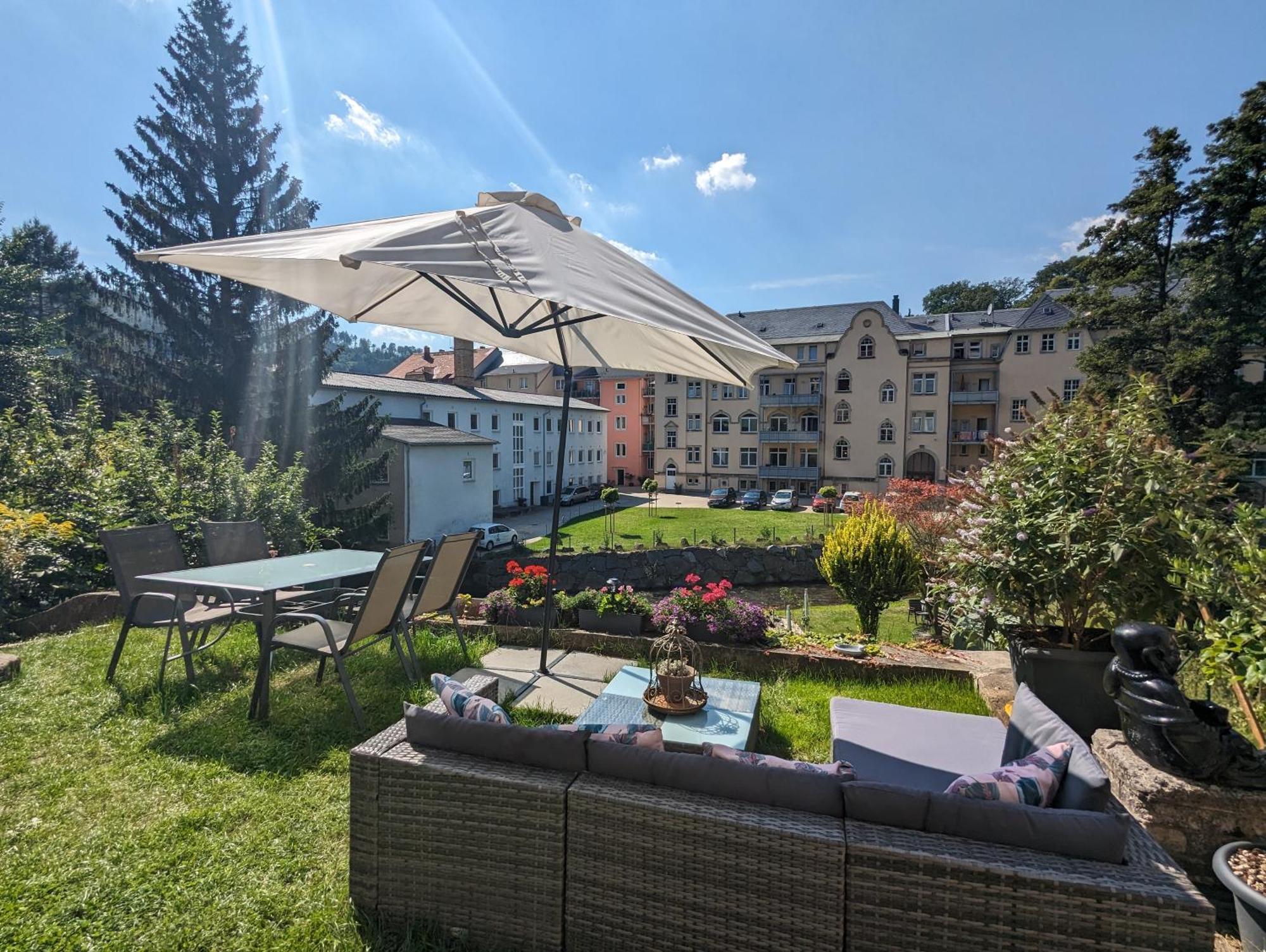 Hw3 - Urlaubsmagie - Helle, Grosse Wohnung Mit Pool 赛博尼茨 外观 照片