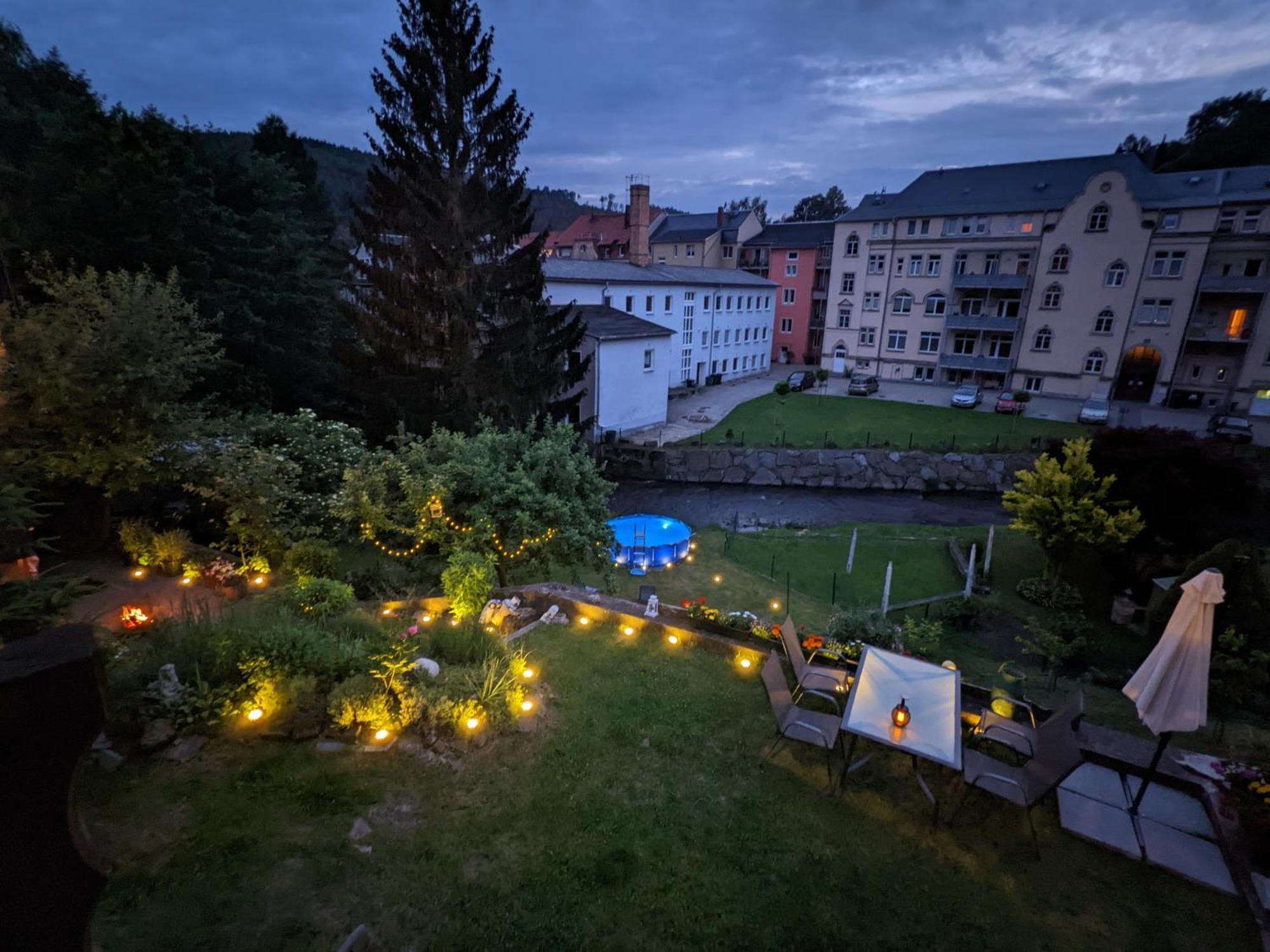 Hw3 - Urlaubsmagie - Helle, Grosse Wohnung Mit Pool 赛博尼茨 外观 照片