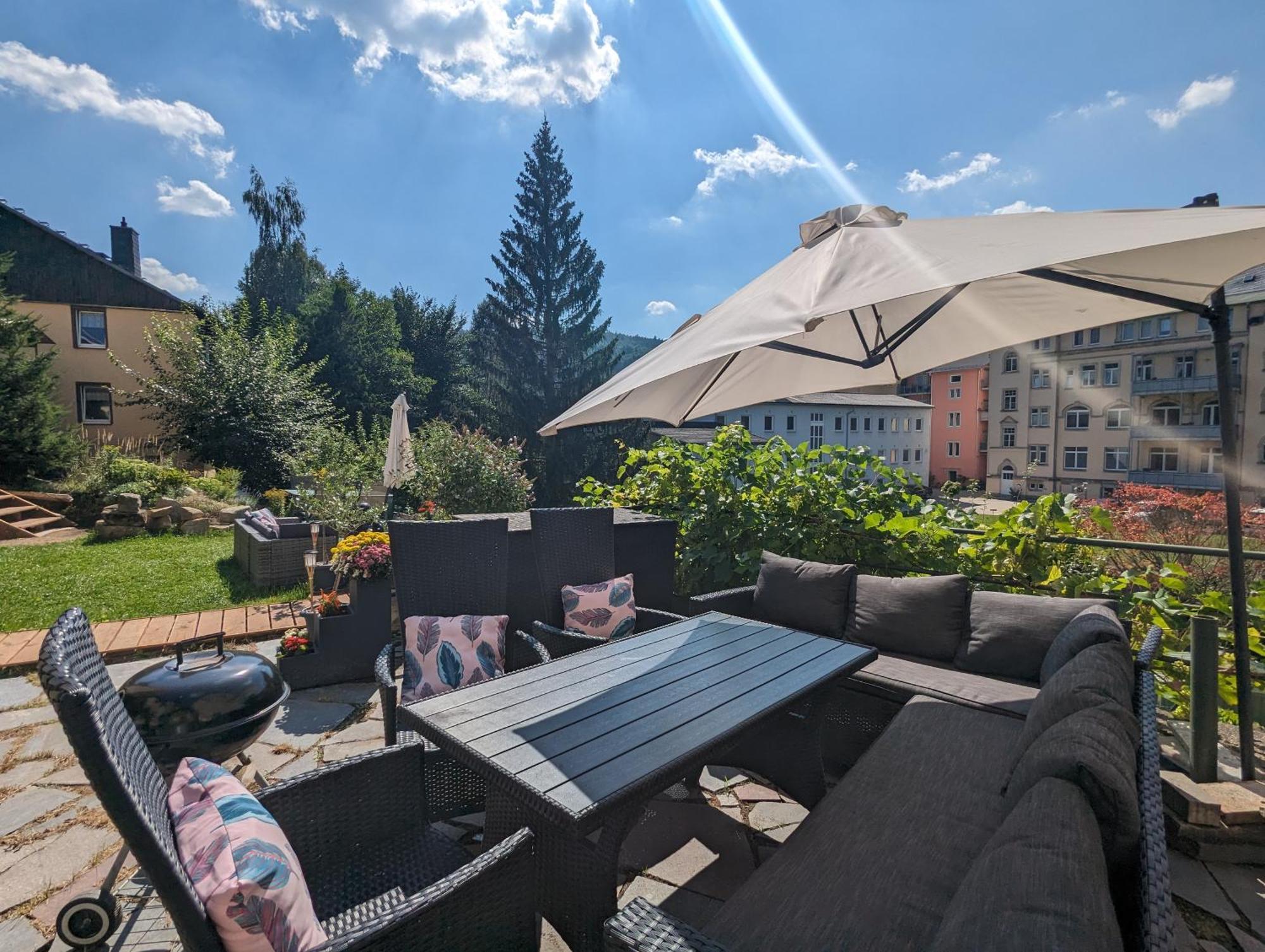 Hw3 - Urlaubsmagie - Helle, Grosse Wohnung Mit Pool 赛博尼茨 外观 照片