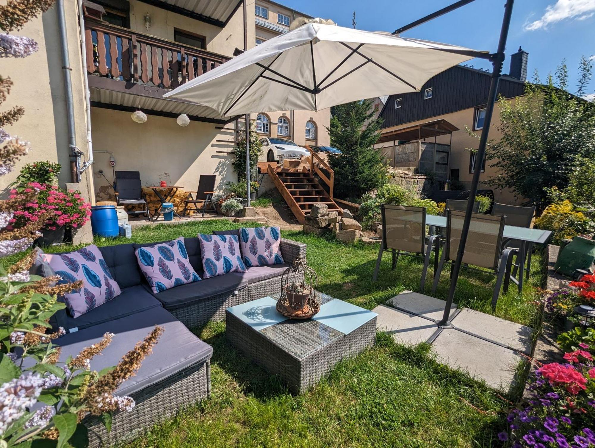 Hw3 - Urlaubsmagie - Helle, Grosse Wohnung Mit Pool 赛博尼茨 外观 照片