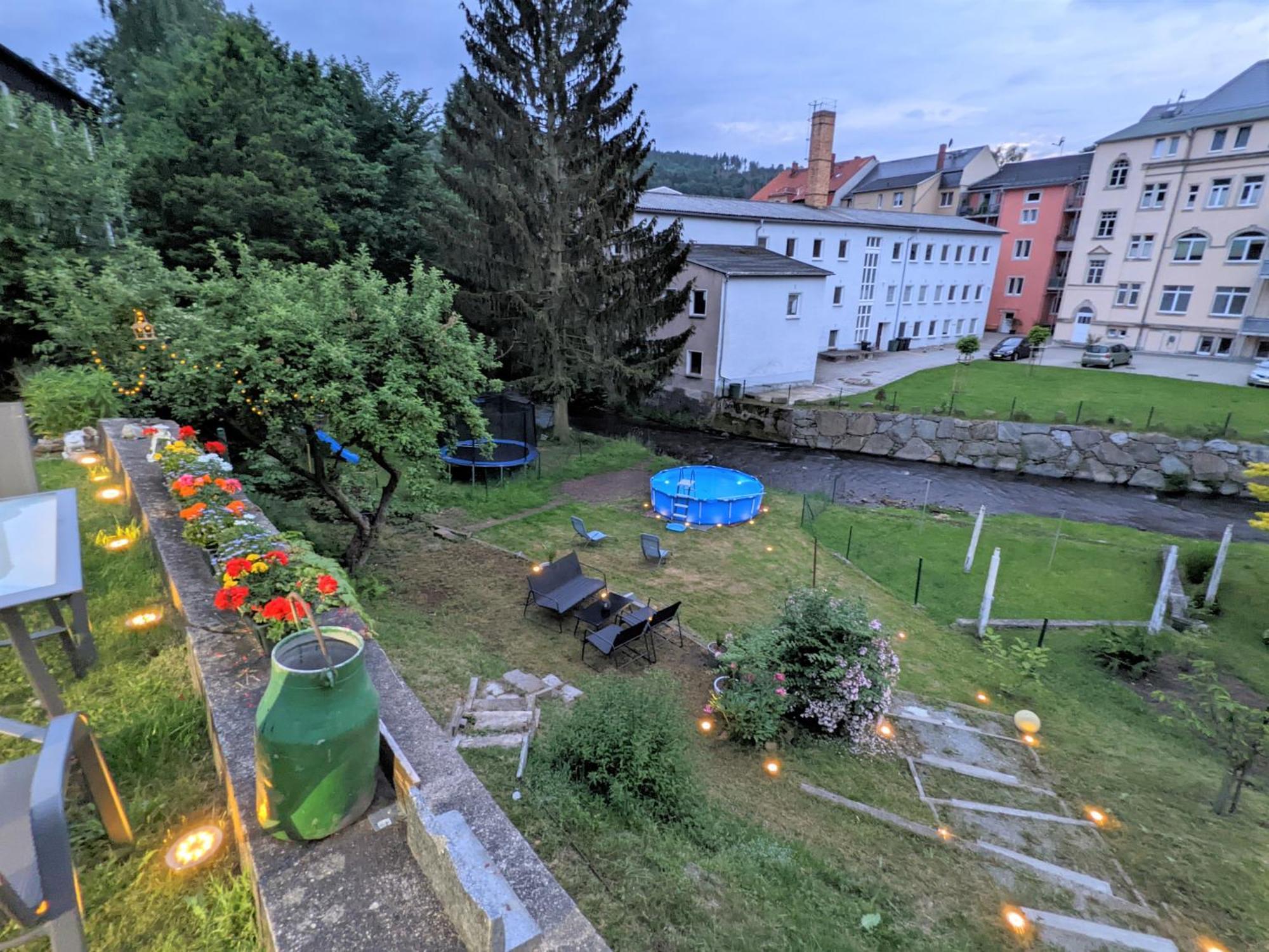 Hw3 - Urlaubsmagie - Helle, Grosse Wohnung Mit Pool 赛博尼茨 外观 照片