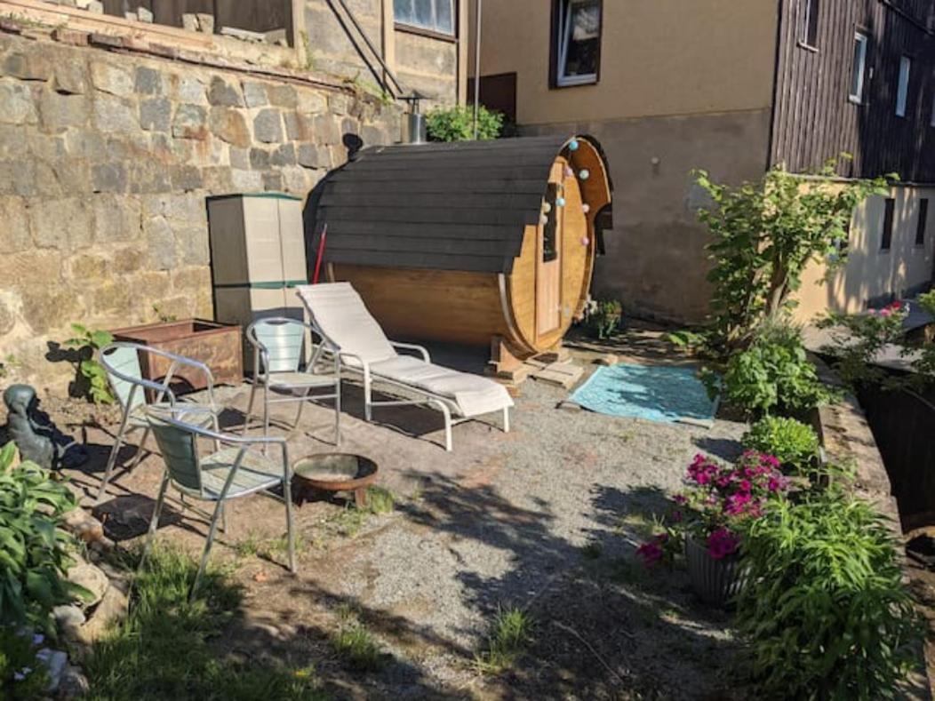 Hw3 - Urlaubsmagie - Helle, Grosse Wohnung Mit Pool 赛博尼茨 外观 照片