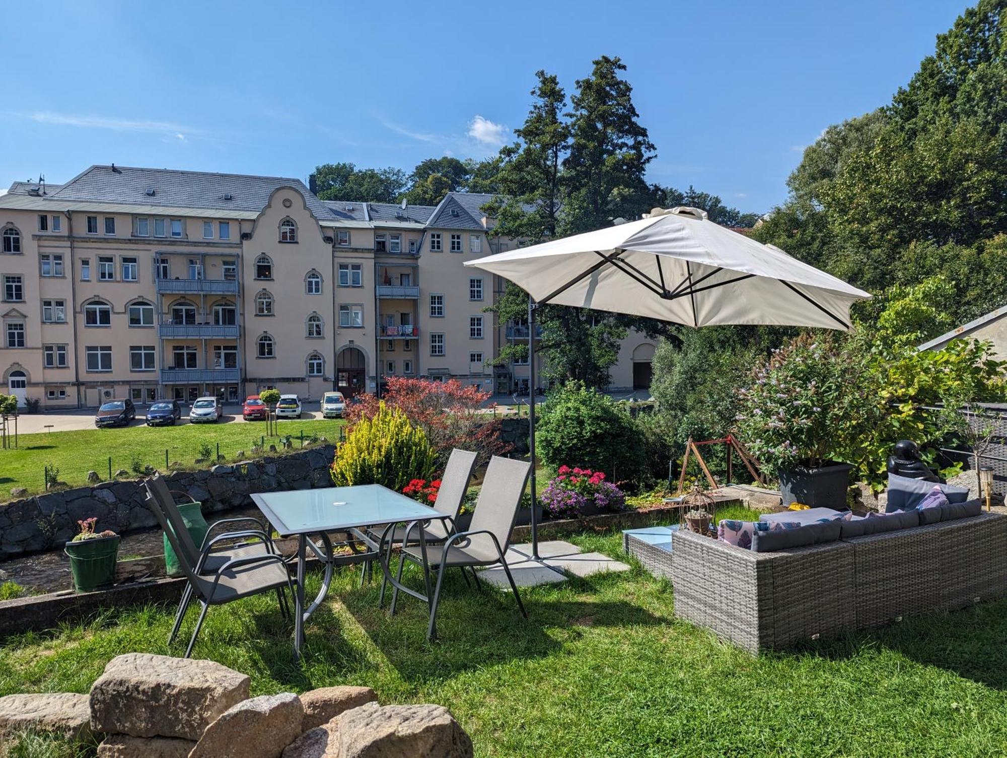 Hw3 - Urlaubsmagie - Helle, Grosse Wohnung Mit Pool 赛博尼茨 外观 照片