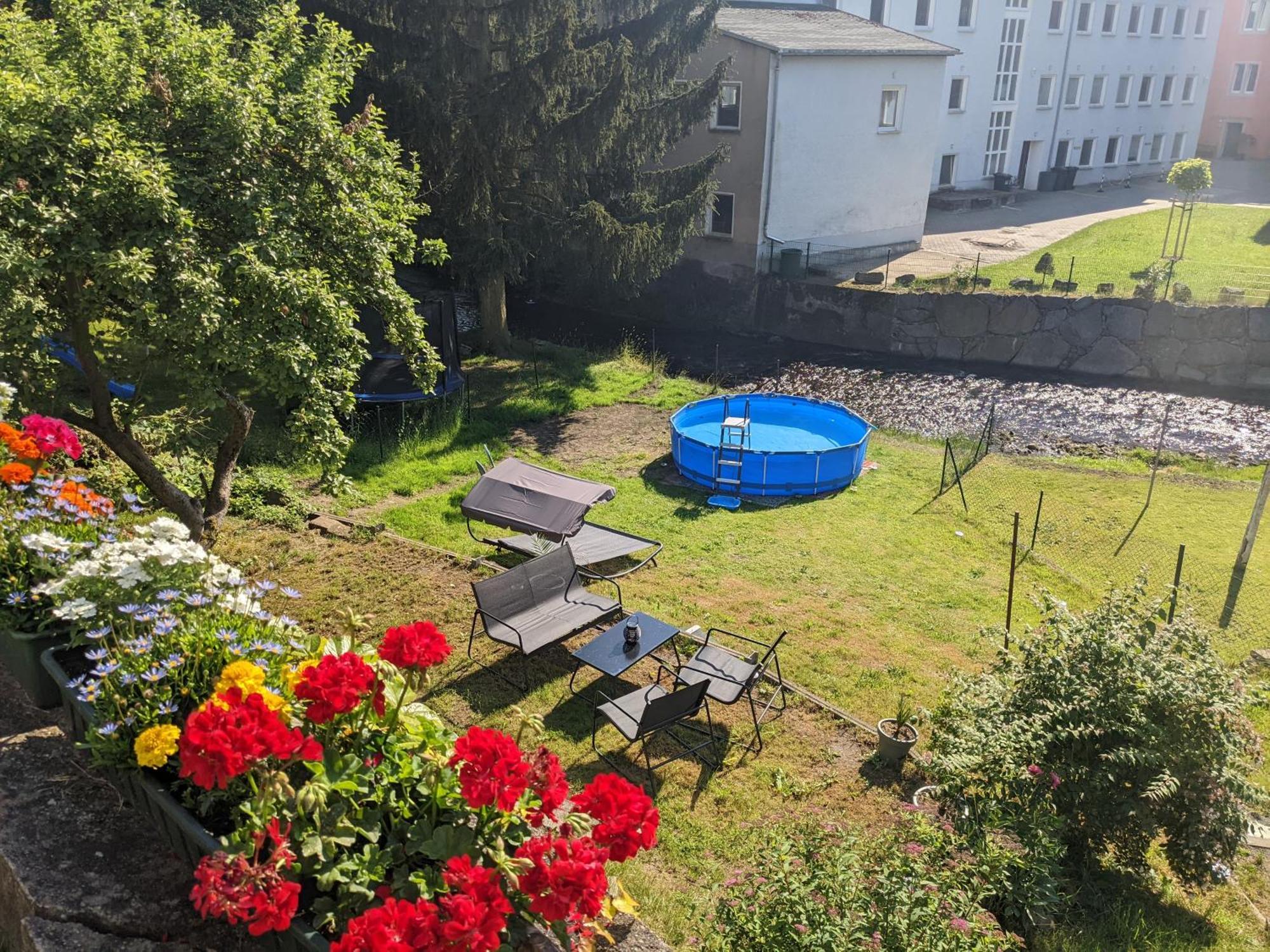 Hw3 - Urlaubsmagie - Helle, Grosse Wohnung Mit Pool 赛博尼茨 外观 照片