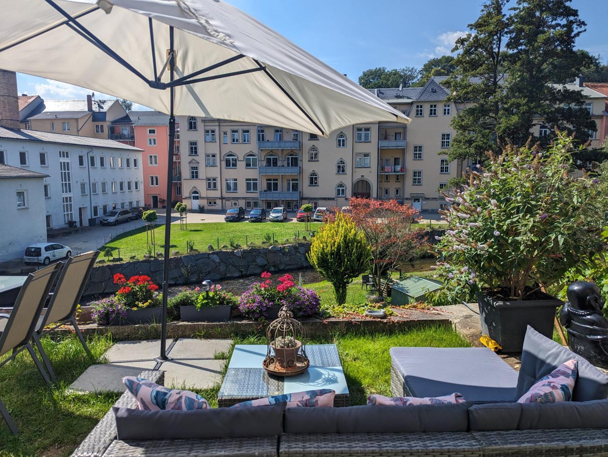 Hw3 - Urlaubsmagie - Helle, Grosse Wohnung Mit Pool 赛博尼茨 外观 照片