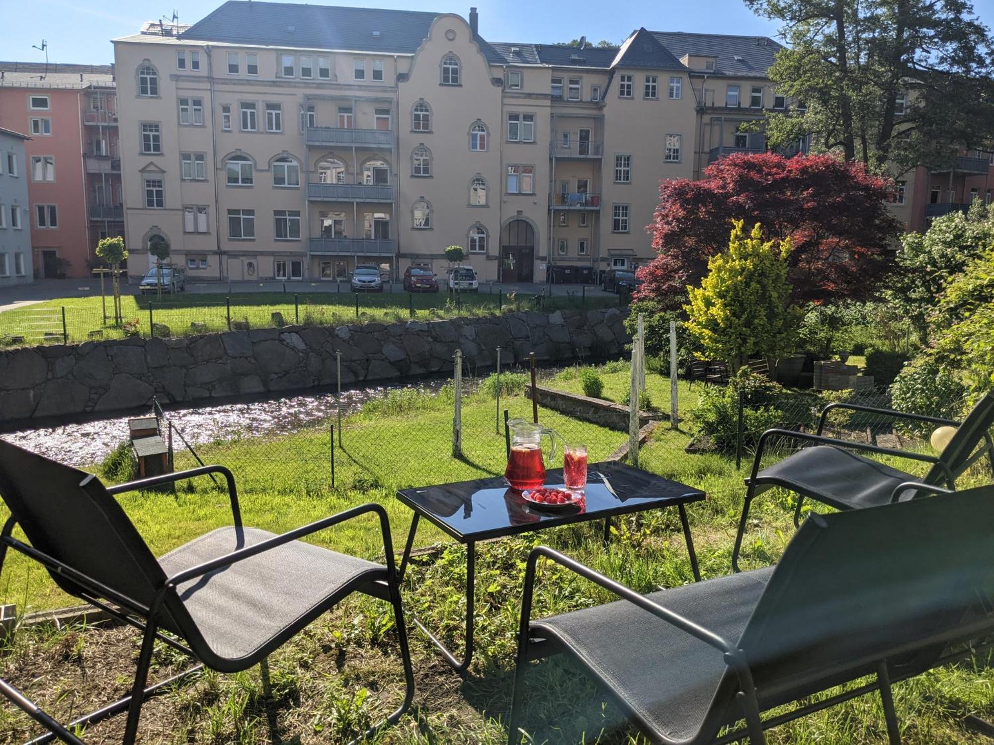 Hw3 - Urlaubsmagie - Helle, Grosse Wohnung Mit Pool 赛博尼茨 外观 照片