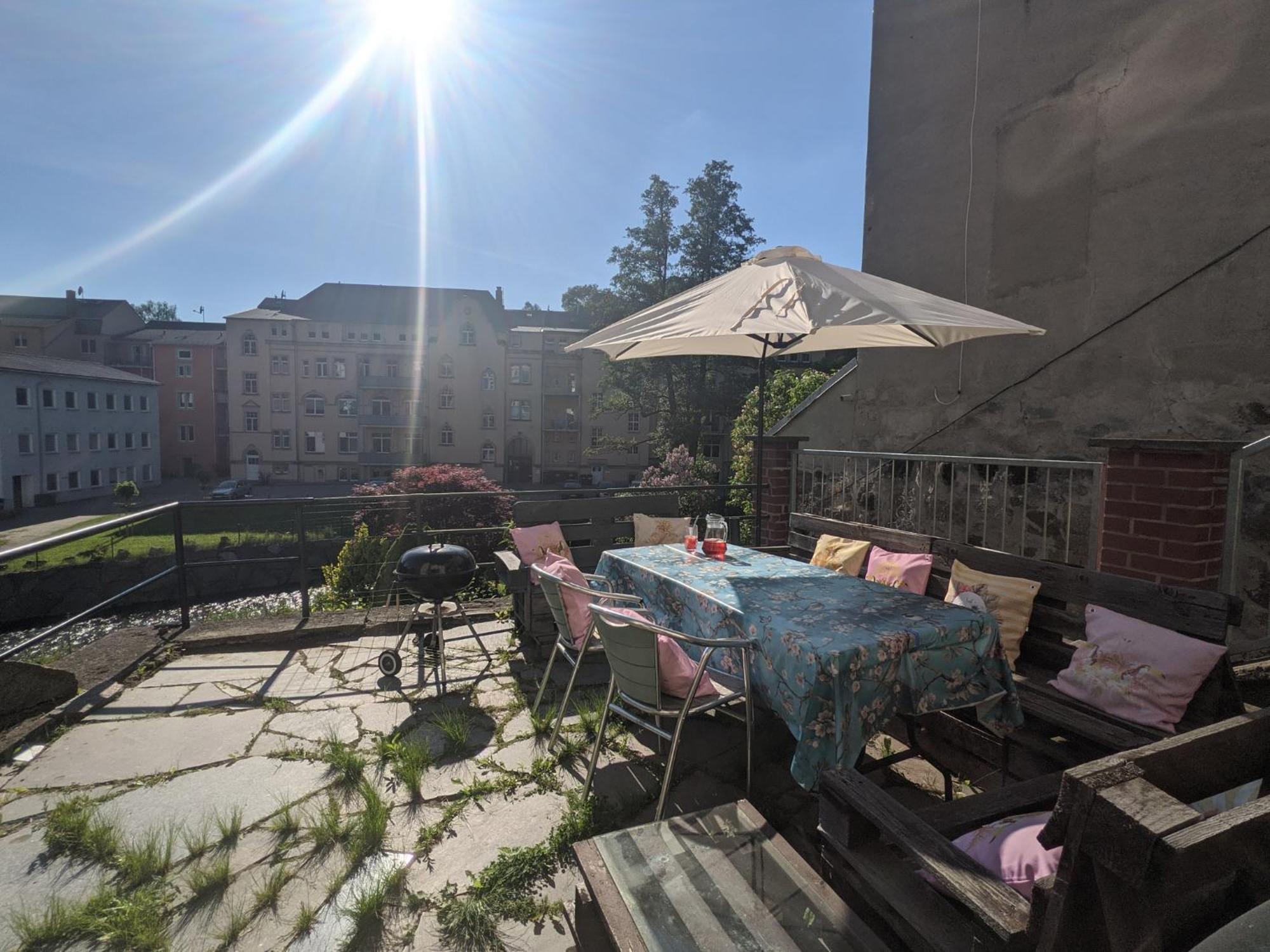 Hw3 - Urlaubsmagie - Helle, Grosse Wohnung Mit Pool 赛博尼茨 外观 照片