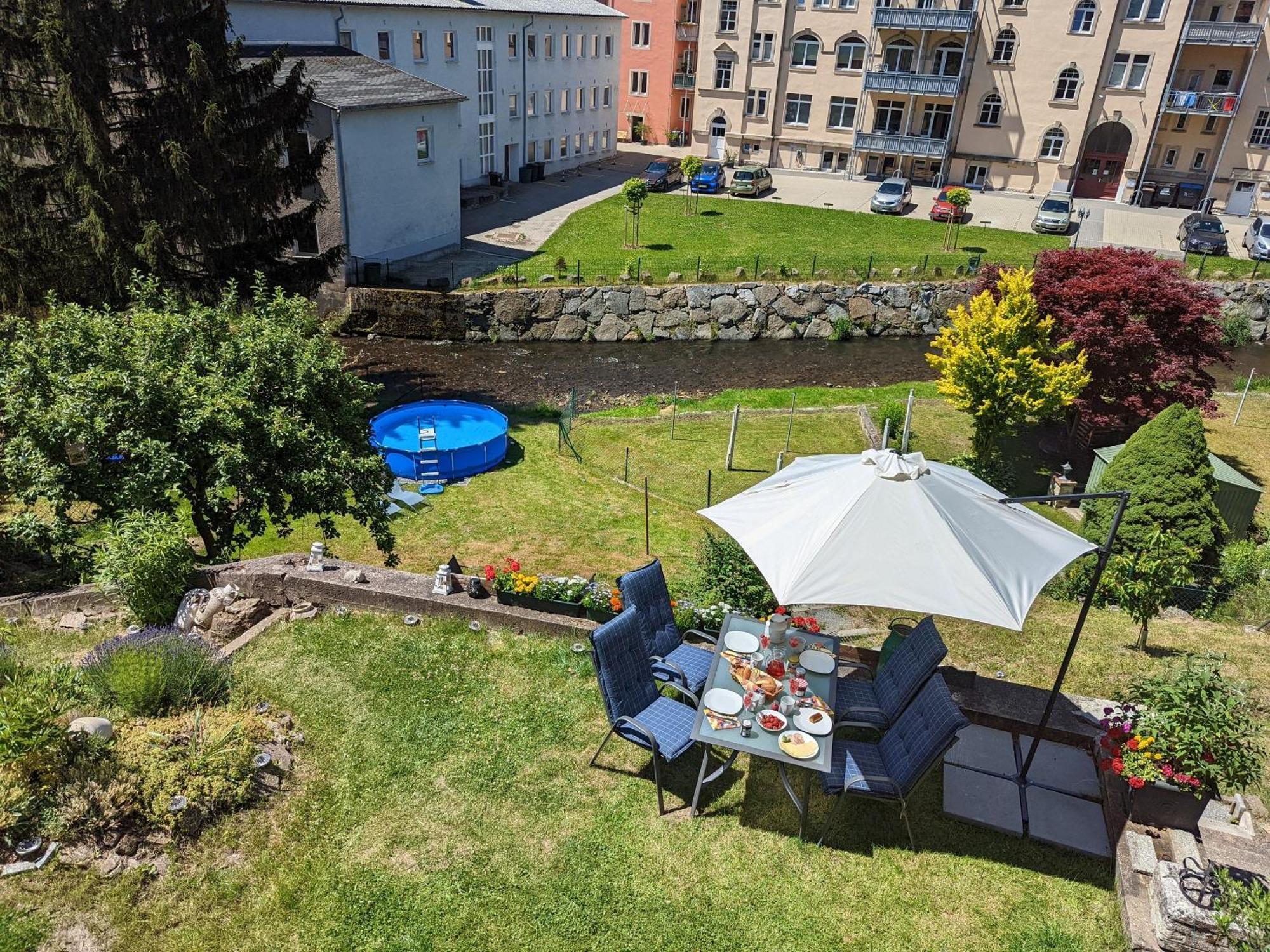 Hw3 - Urlaubsmagie - Helle, Grosse Wohnung Mit Pool 赛博尼茨 外观 照片