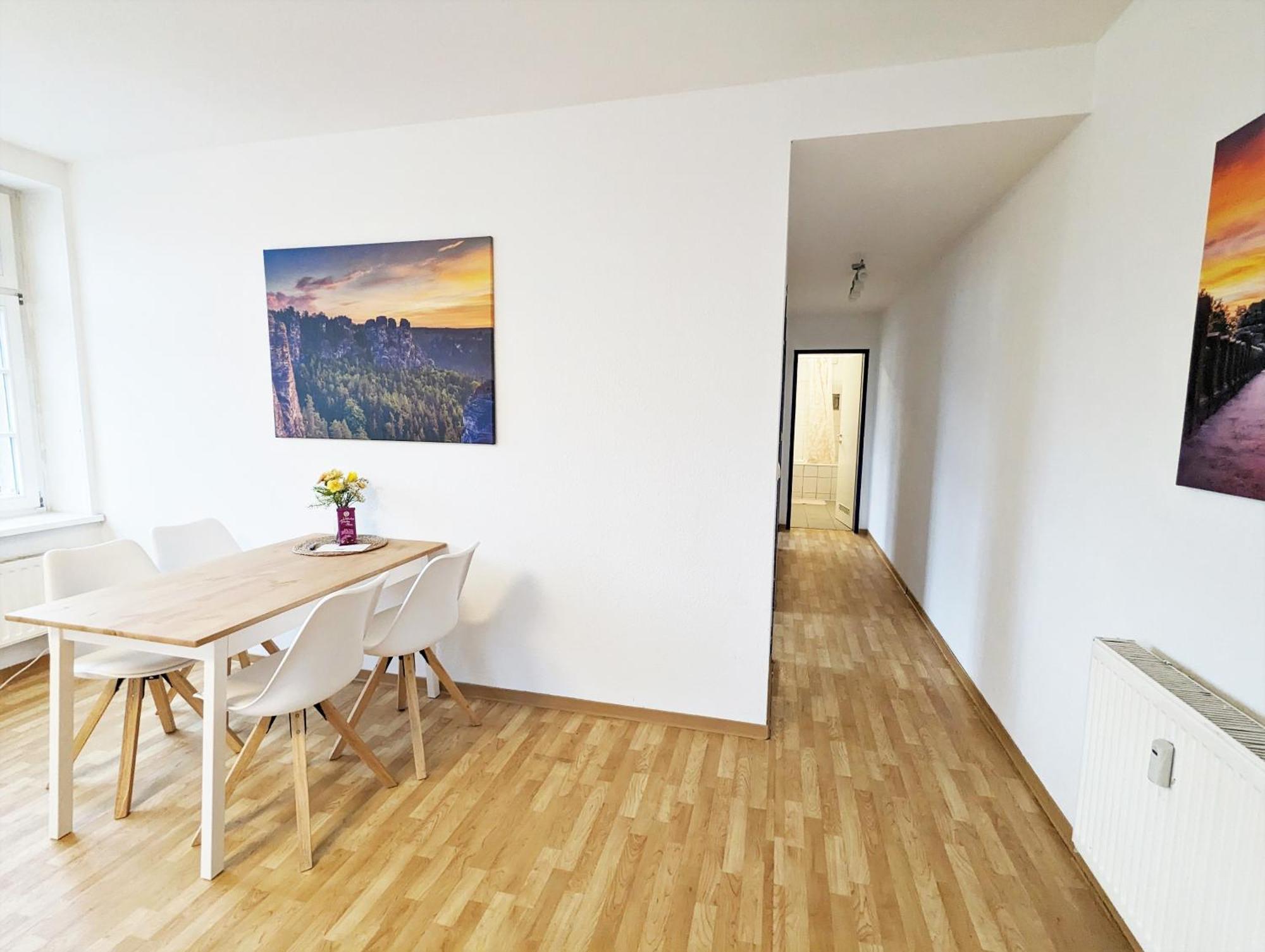 Hw3 - Urlaubsmagie - Helle, Grosse Wohnung Mit Pool 赛博尼茨 外观 照片