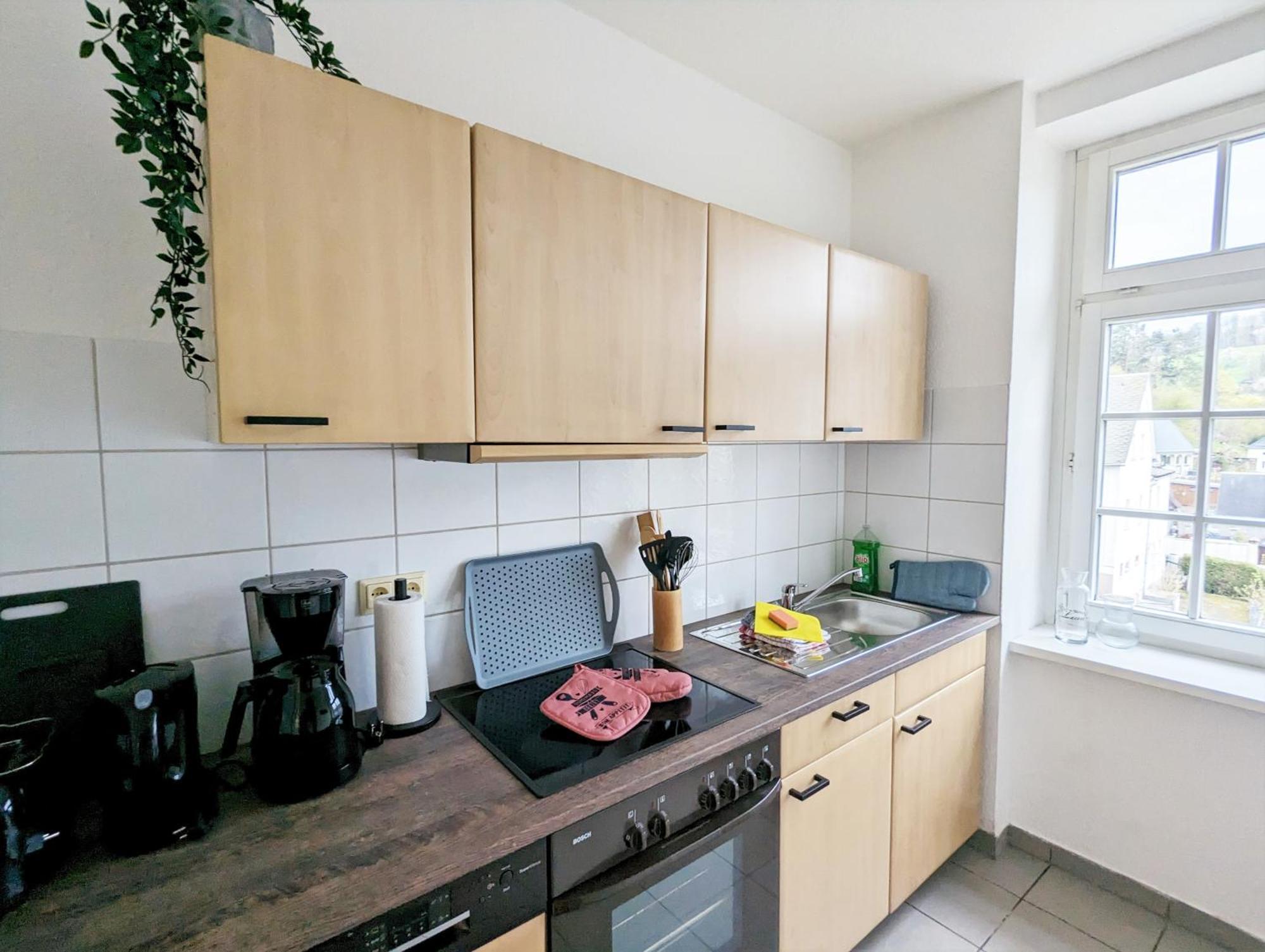 Hw3 - Urlaubsmagie - Helle, Grosse Wohnung Mit Pool 赛博尼茨 外观 照片