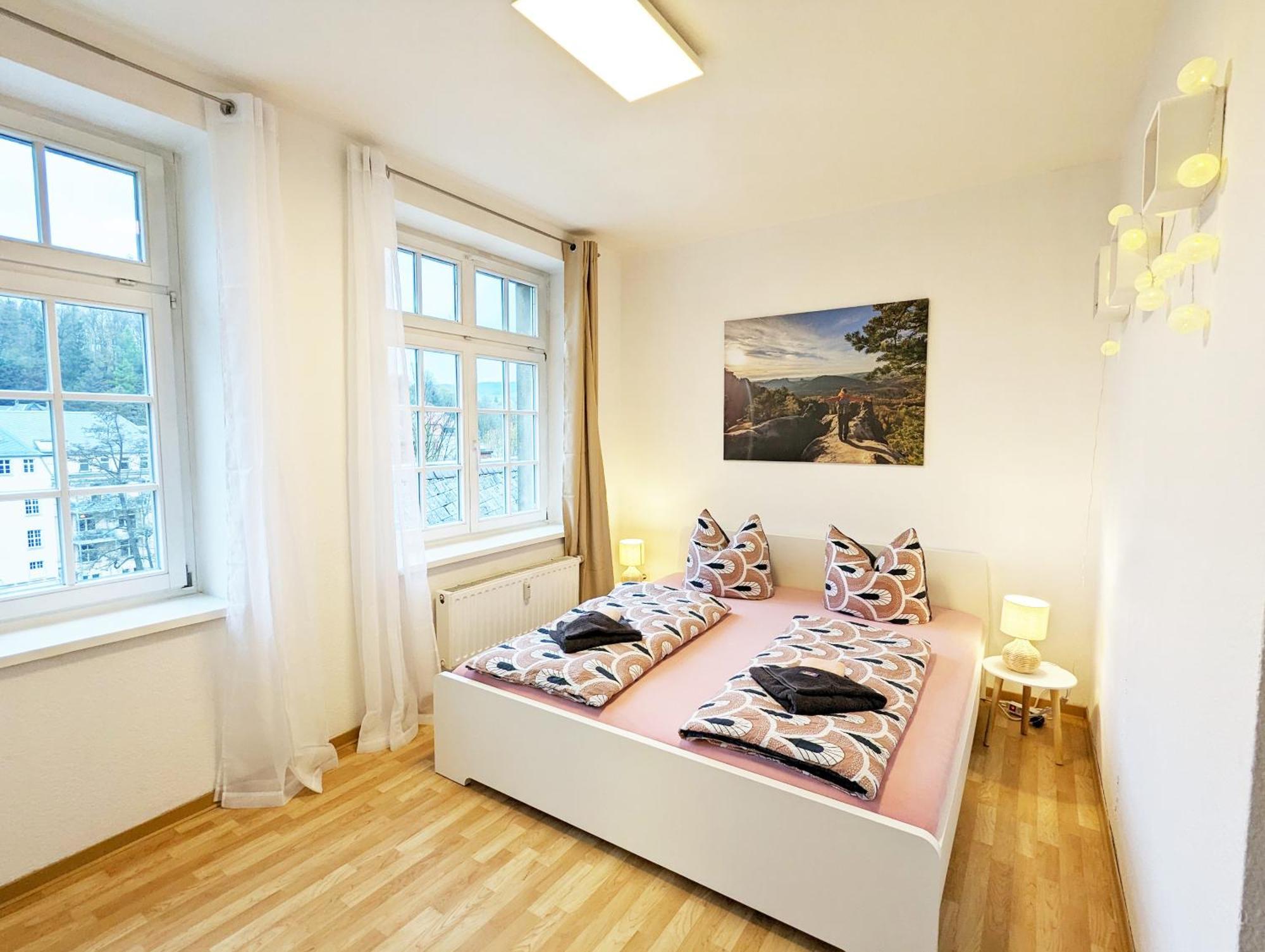 Hw3 - Urlaubsmagie - Helle, Grosse Wohnung Mit Pool 赛博尼茨 外观 照片