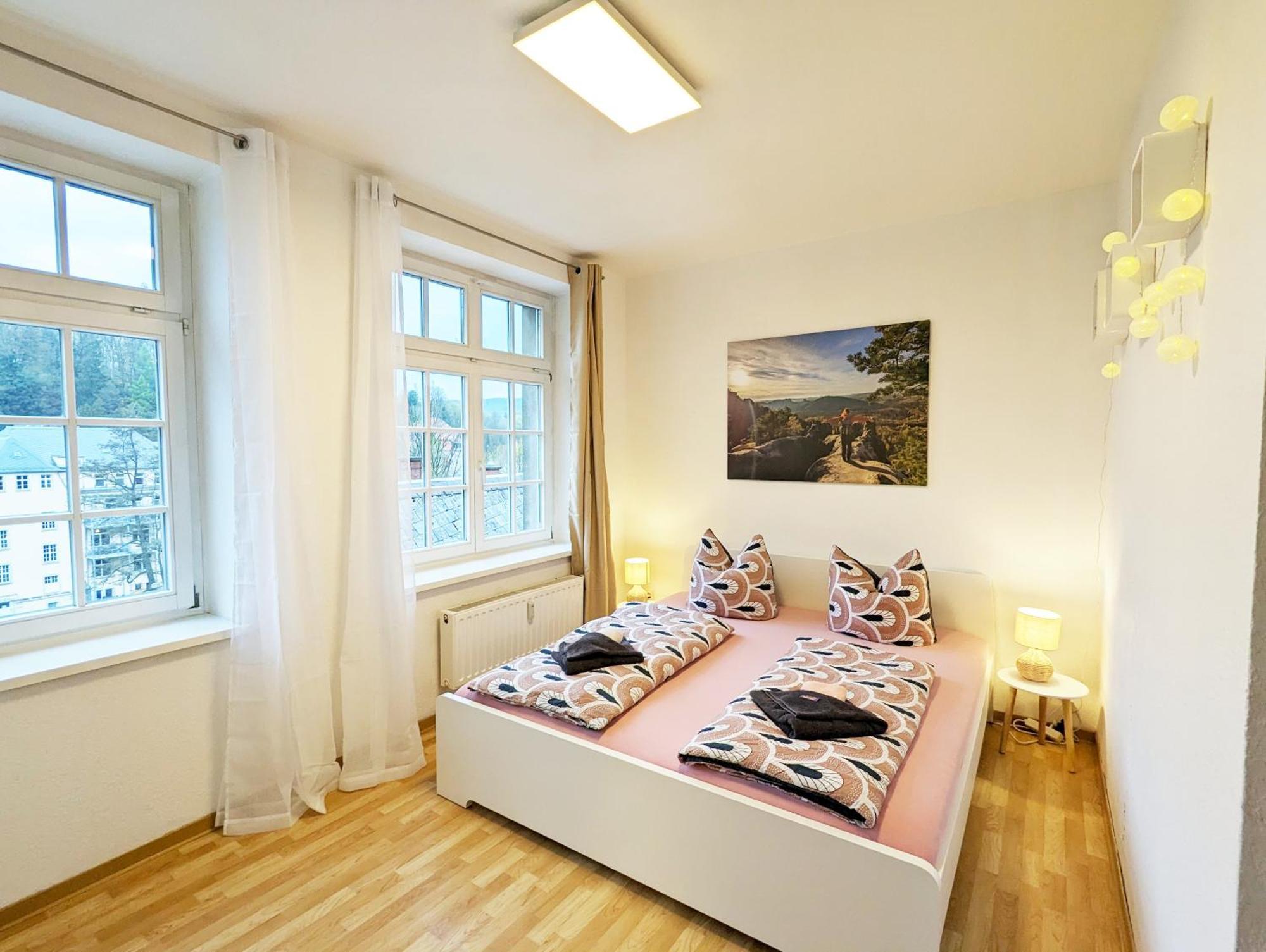 Hw3 - Urlaubsmagie - Helle, Grosse Wohnung Mit Pool 赛博尼茨 外观 照片